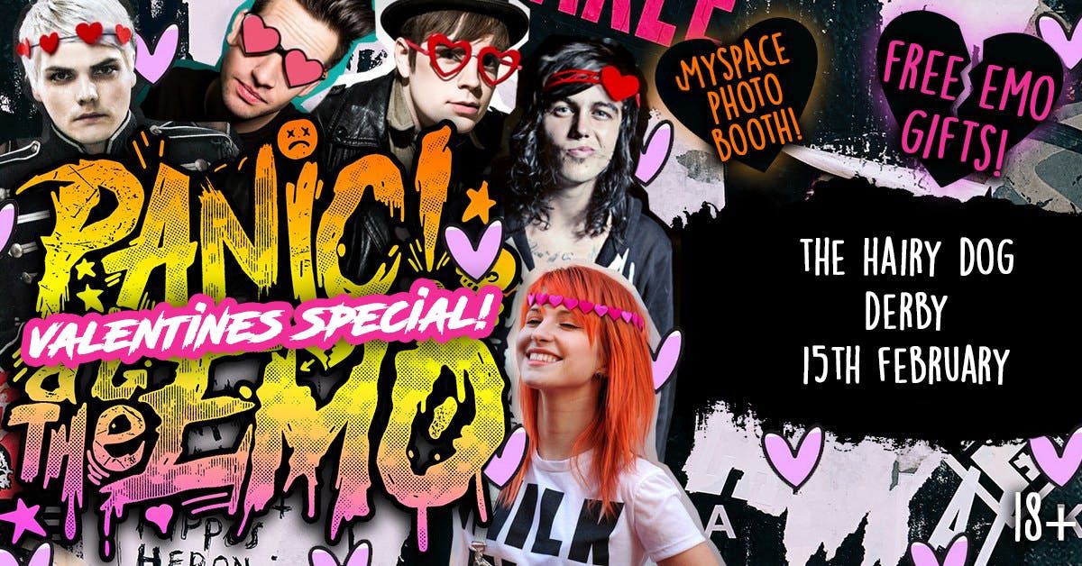 Panic At The Emo: Valentines Special Club Night at Hairy Dog, Derby