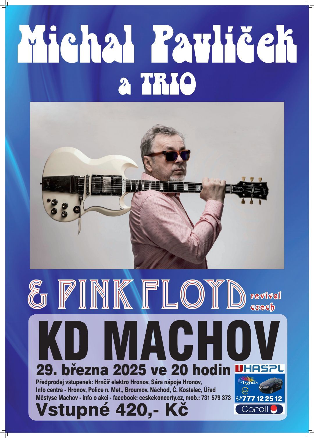 KD Machov - MICHAL PAVL\u00cd\u010cEK | PINK FLOYD REVIVAL CZECH