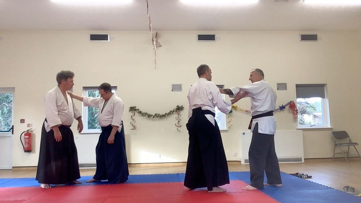 Saturday Seminars with sensei Alister Gillies focusing on Aiki principles expressed in Aikido