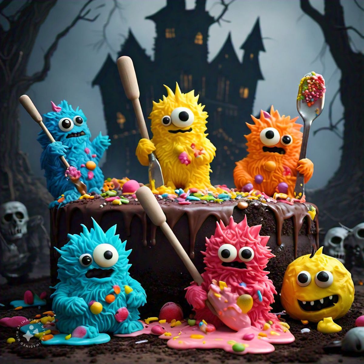 Little Monsters Cake Decorating Class