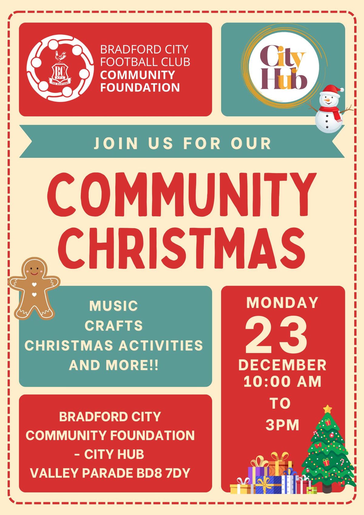 Community Christmas Activity Day