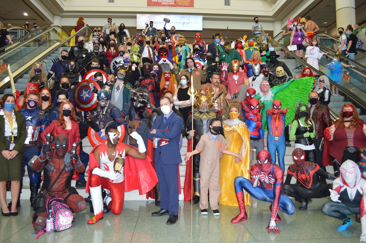 Marvel Group photoshoot @ Holiday Matsuri 2024