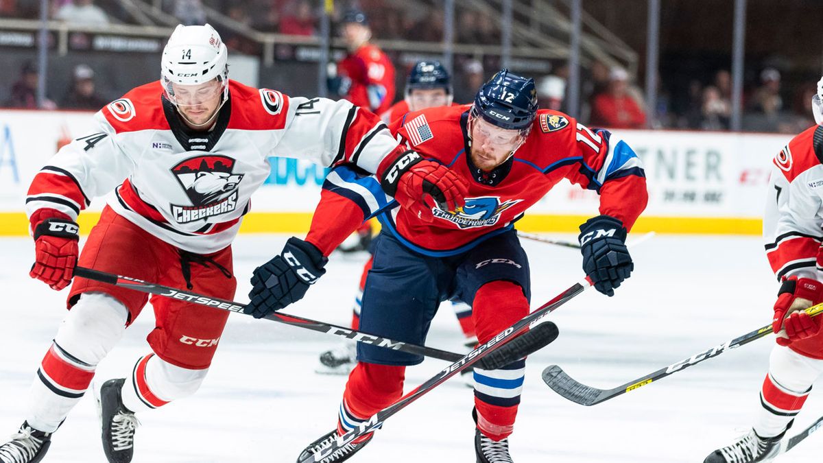 Springfield Thunderbirds at Charlotte Checkers