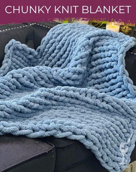 NEW PRODUCT!  Chunky Knit Blanket