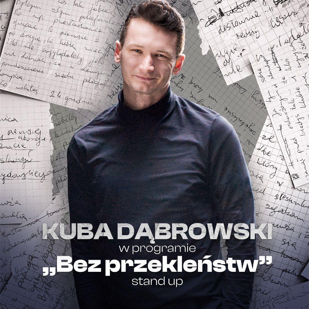 \u0141\u00f3d\u017a I Stand-Up: Kuba D\u0105browski w programie "Bez przekle\u0144stw"