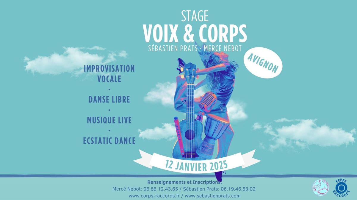 Stage Voix & Corps - avec S\u00e9bastien Prats & Merc\u00e8 Nebot