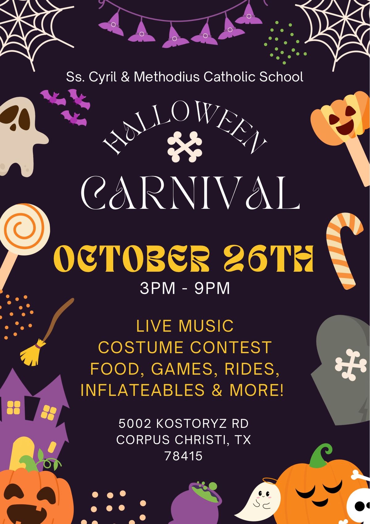 Ss. Cyril & Methodius Halloween Carnival