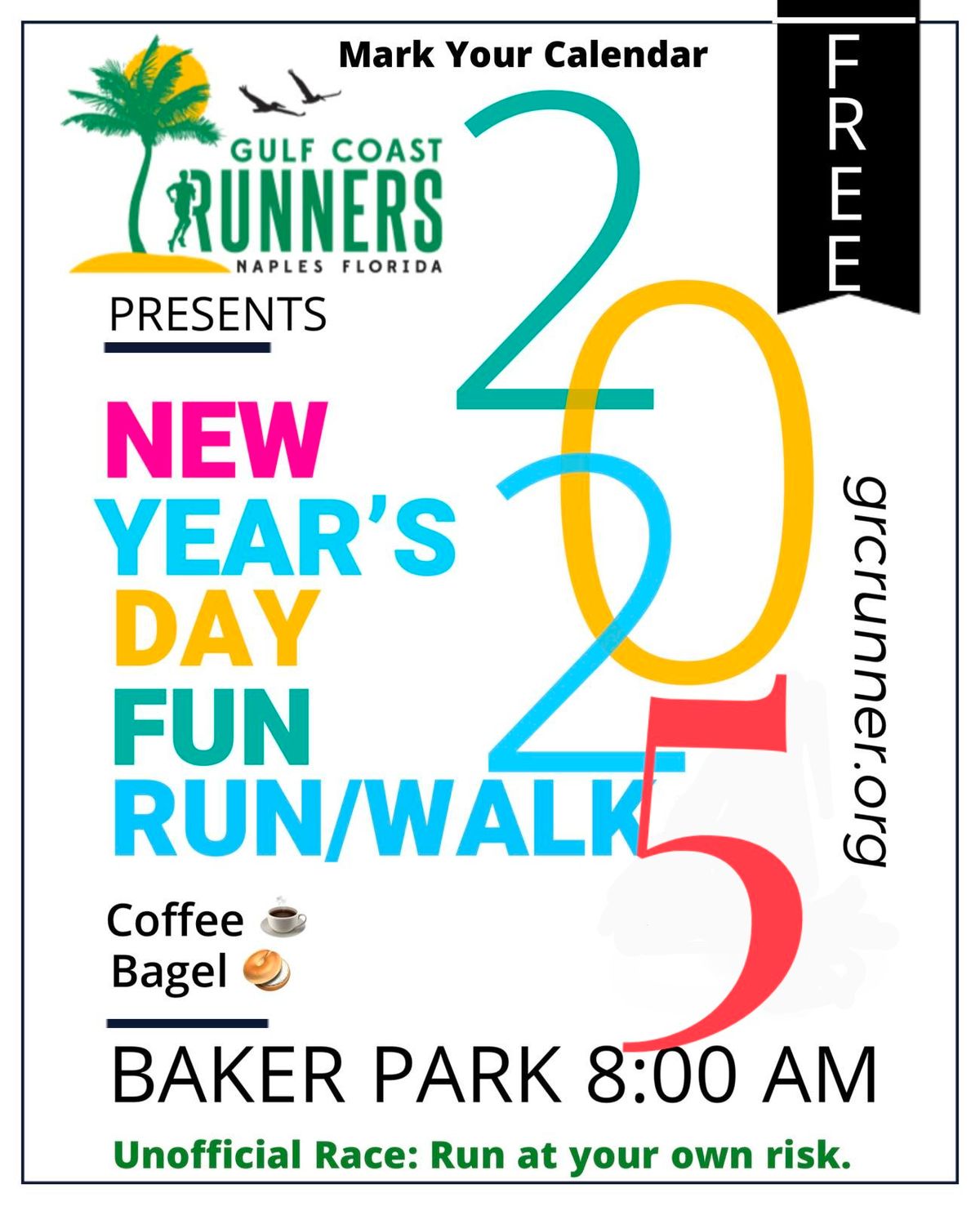 2025 GCR New Year's Day Fun Run