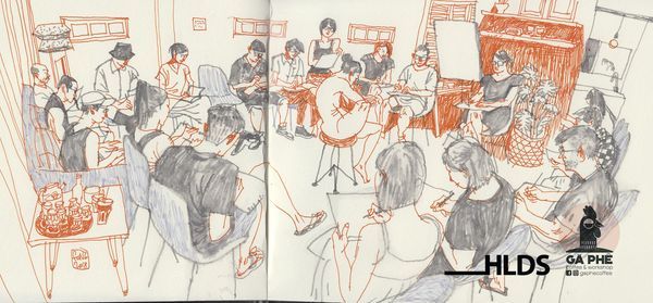 Life Drawing at Ga Phe #94