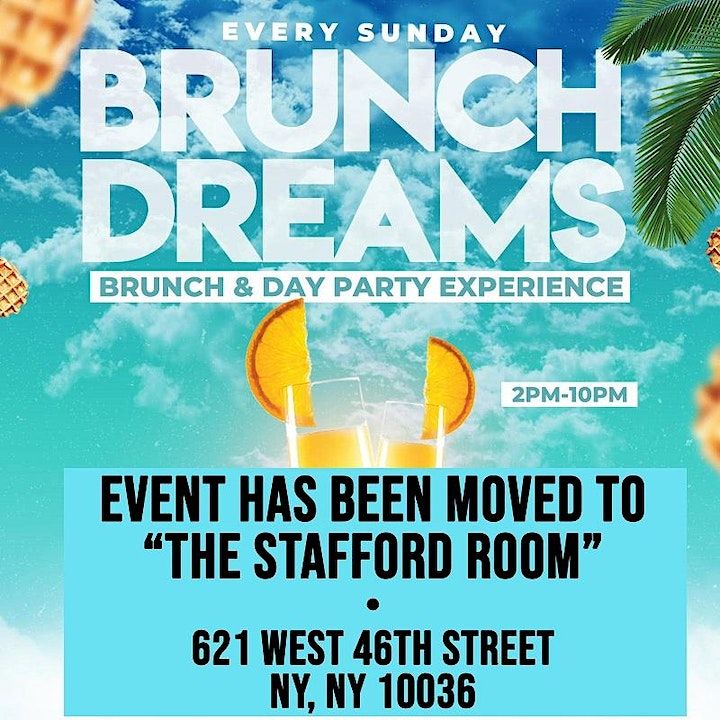 Brunch Dreams at The Stafford Room Sunday Brunch + Day Party, The