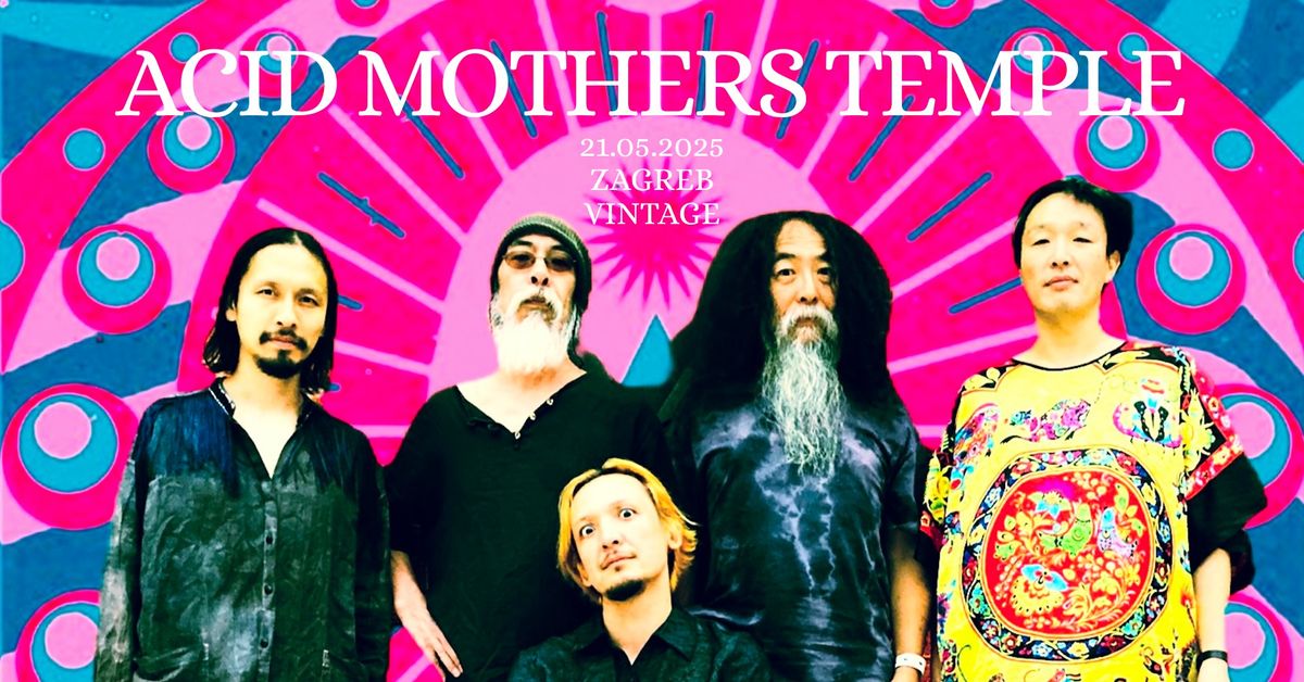 Japanski space rock samuraji Acid Mothers Temple u Vintage Industrial Baru