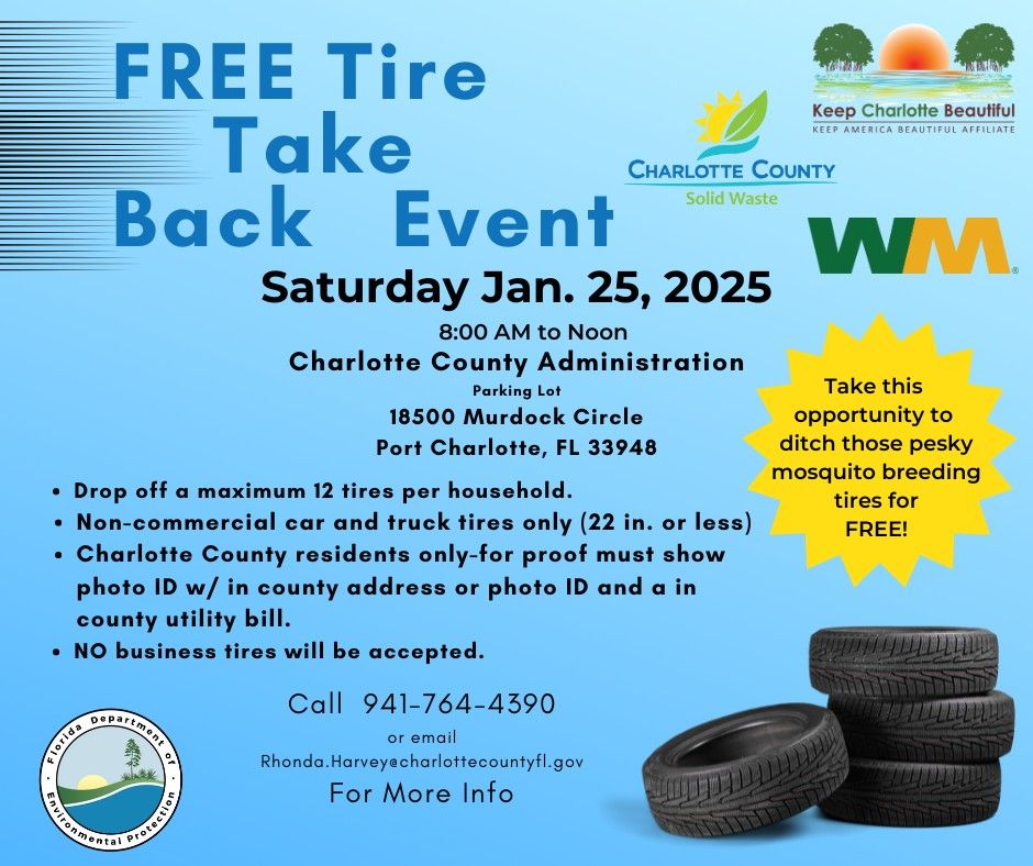 FREE Tire Take Back Day