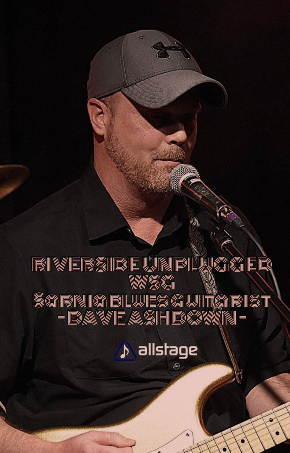 Riverside Unplugged WSG Sarnia Blues Guitarist - Dave Ashdown - @ Bad Dog Sarnia