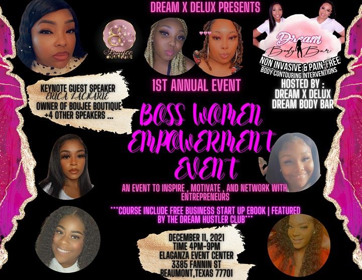 Boss Women Empowerment Event, Eleganza Event Center, Beaumont, 11 ...