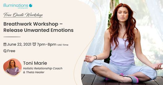 Free Onsite Workshop: Breathwork Workshop \u2013 Release Unwanted Emotions With Toni Marie