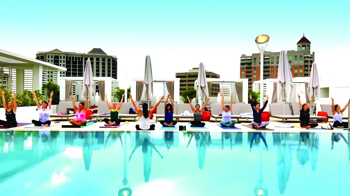 Rooftop Yoga