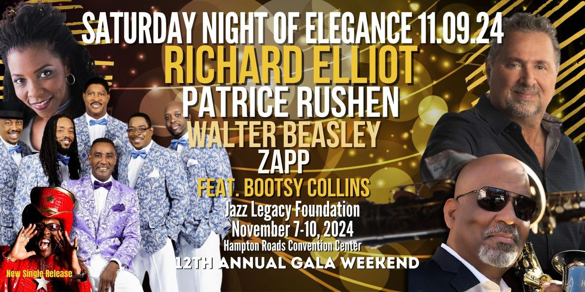 Saturday Night of Elegance | Jazz Legacy Foundation 12th Annual Gala Weekend