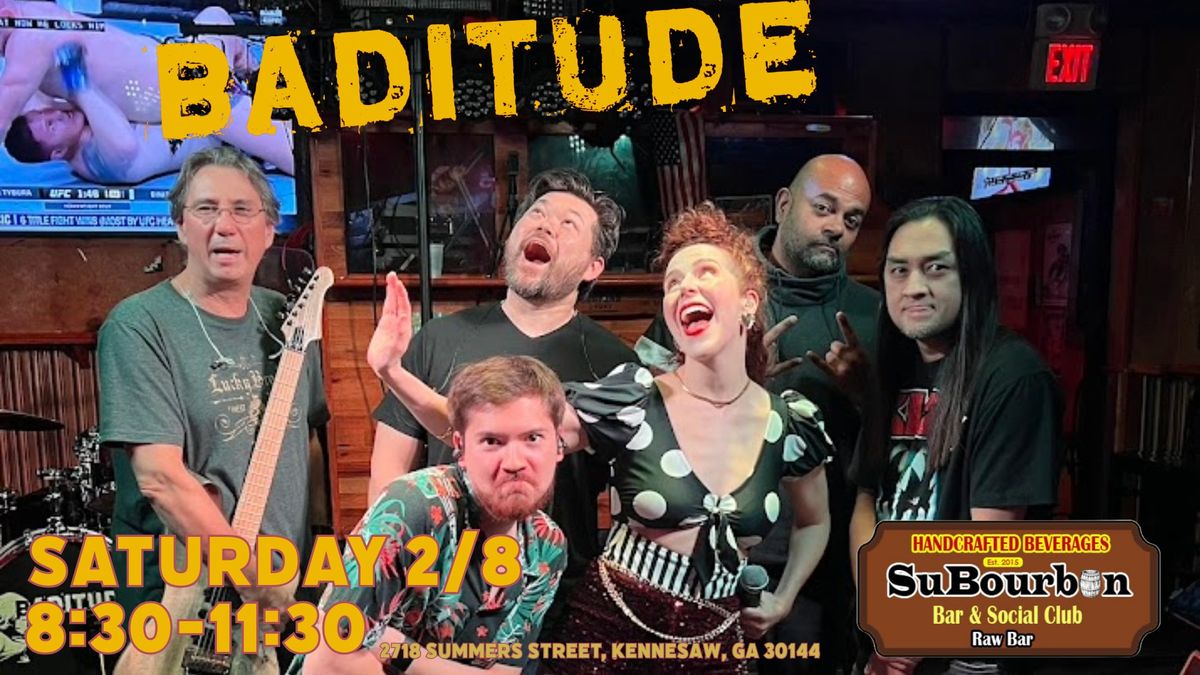 Baditude Sets Sail for Subourbon