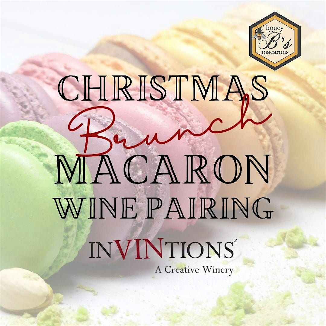 InVINtions' Christmas Brunch Macaron & Wine Pairing