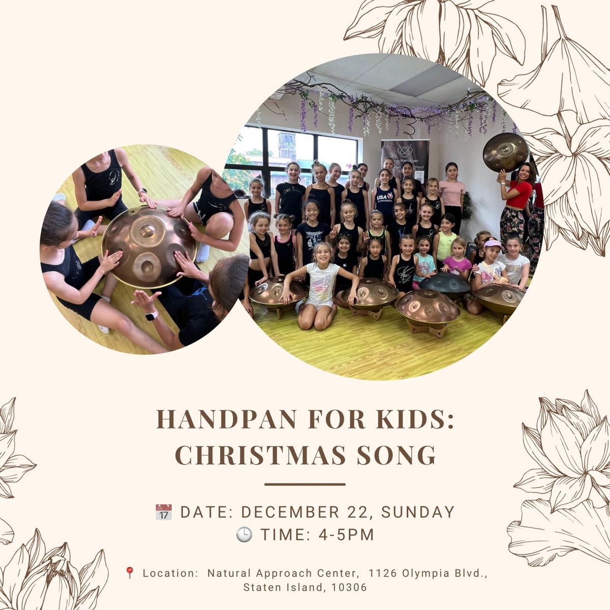 Handpan for kids: learn Christmas songs \ud83c\udf84