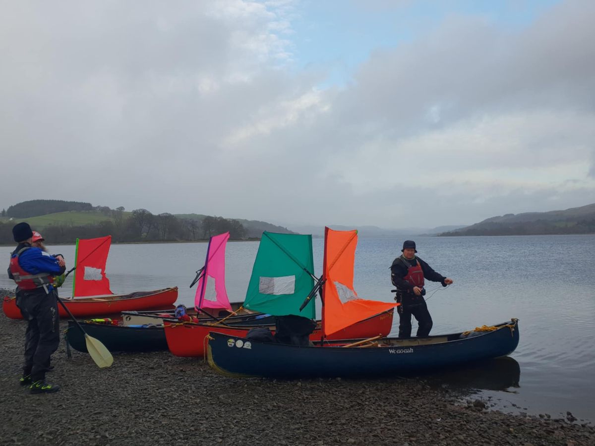 Solo Canoe Sailing Developer Day