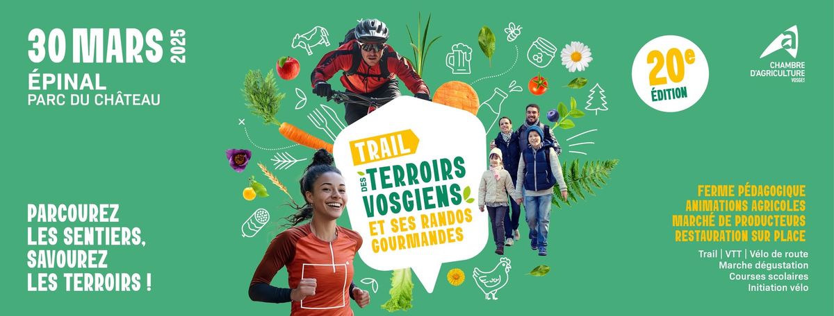 20\u00e8me Trail des terroirs vosgiens et ses randos gourmandes