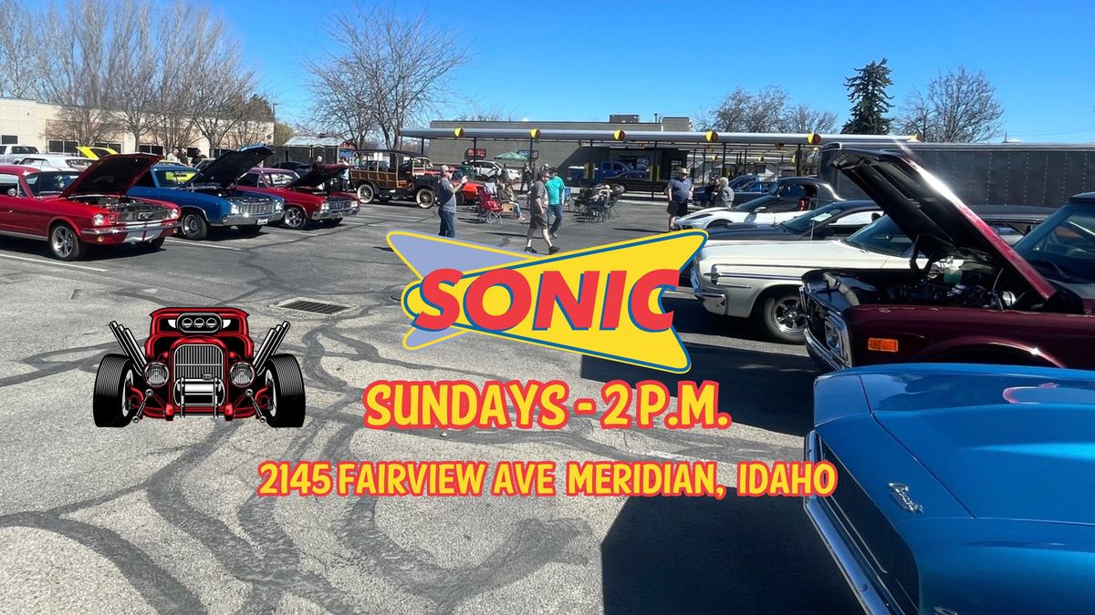 Sonic Sundays @ 2-P.M. All Summer Long (weather pending)