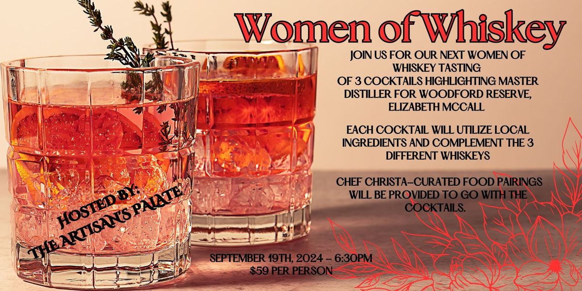 September Women of Whiskey Cocktail Tasting