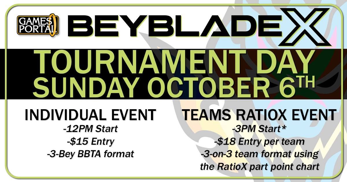 Beyblade X Tournament Day