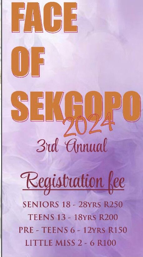 Face Of SEKGOPO 3rd Annual 