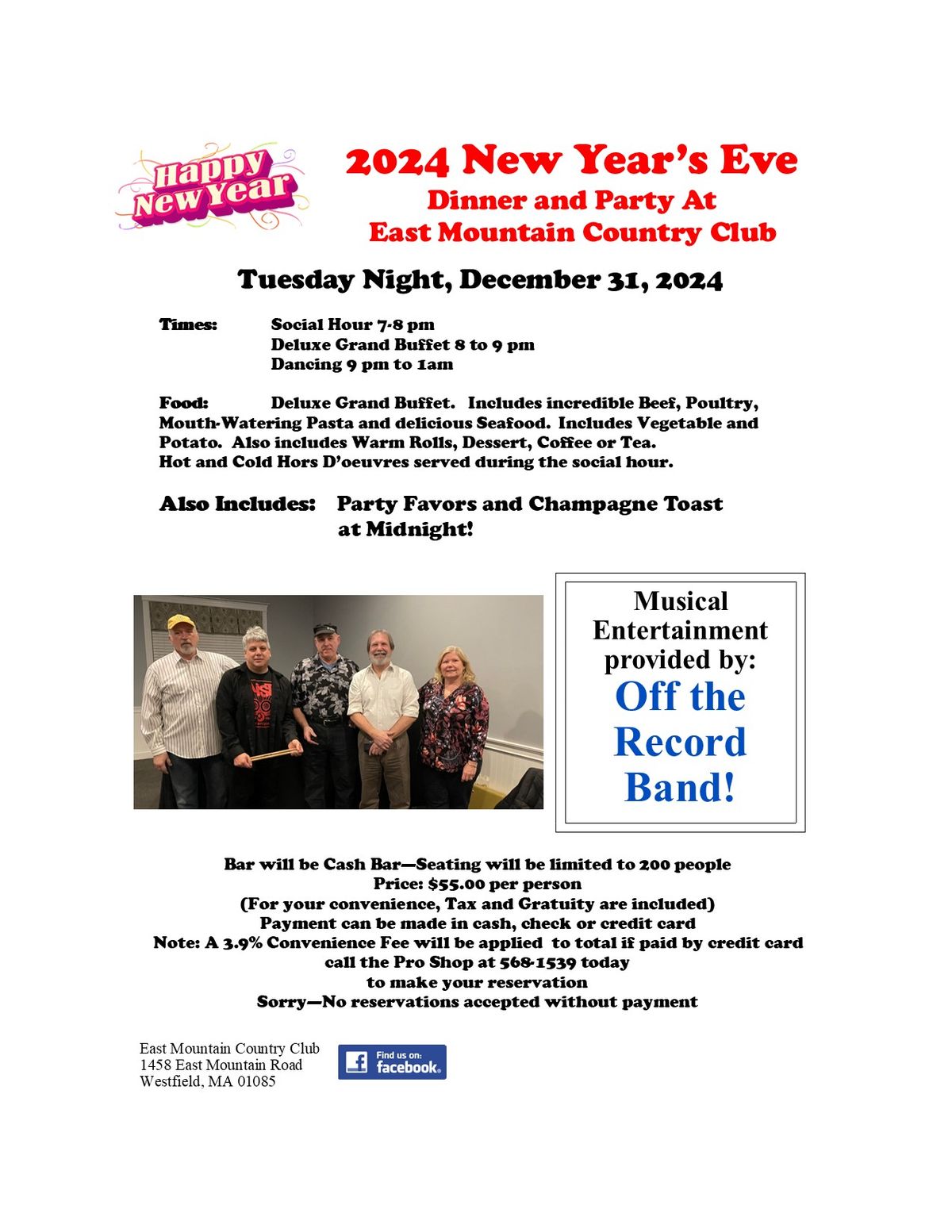 New Year's Eve at East Mountain