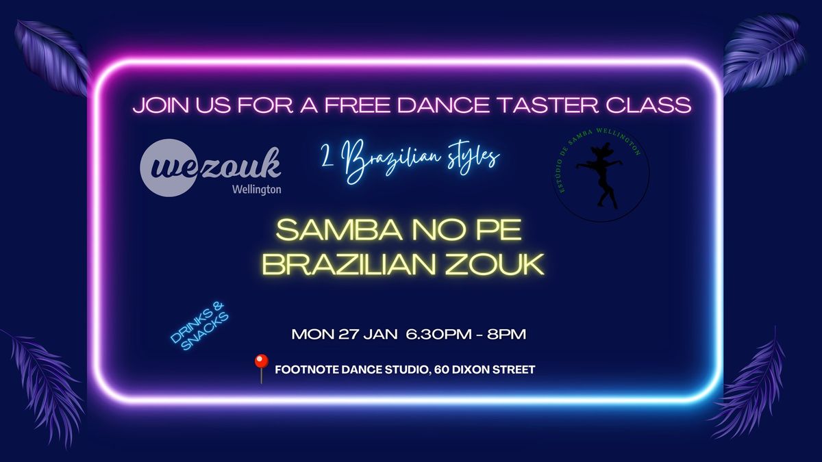 FREE Dance Taster Class - From Brazil