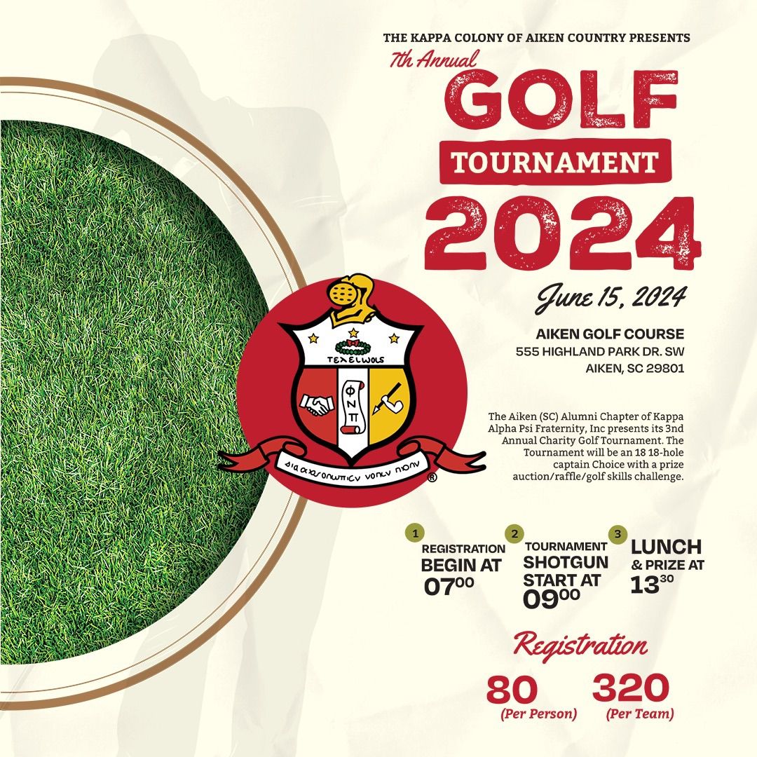 7th Annual Golf Charity Scholarship Tournament! 