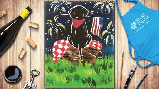 Patriotic Pup Family Painting Event