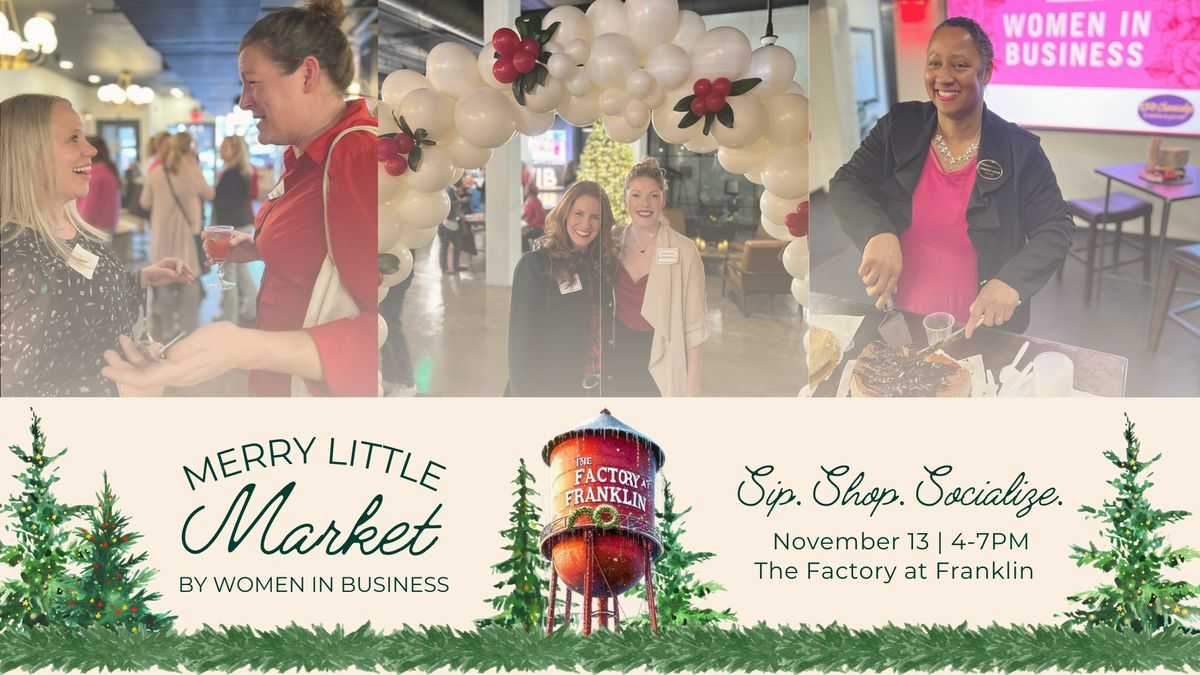 Merry Little Market by Women in Business