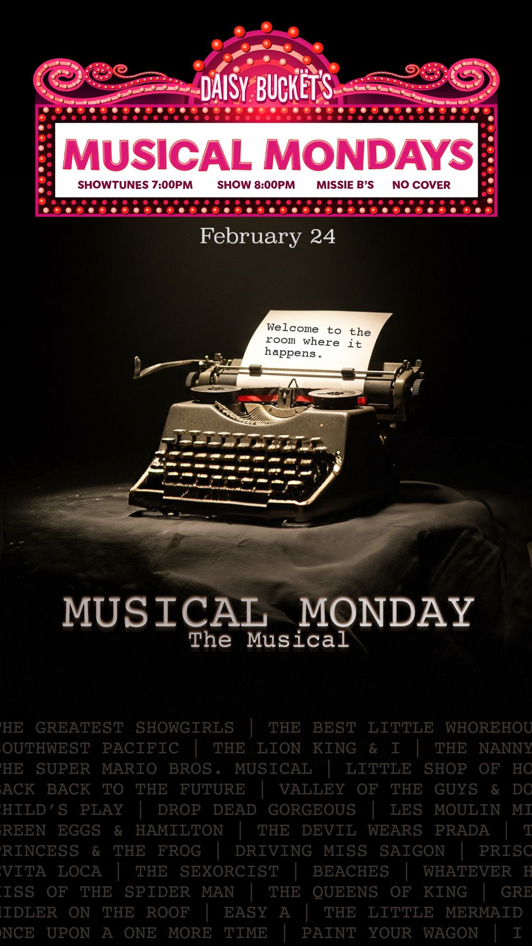 Musical Monday: The Musical