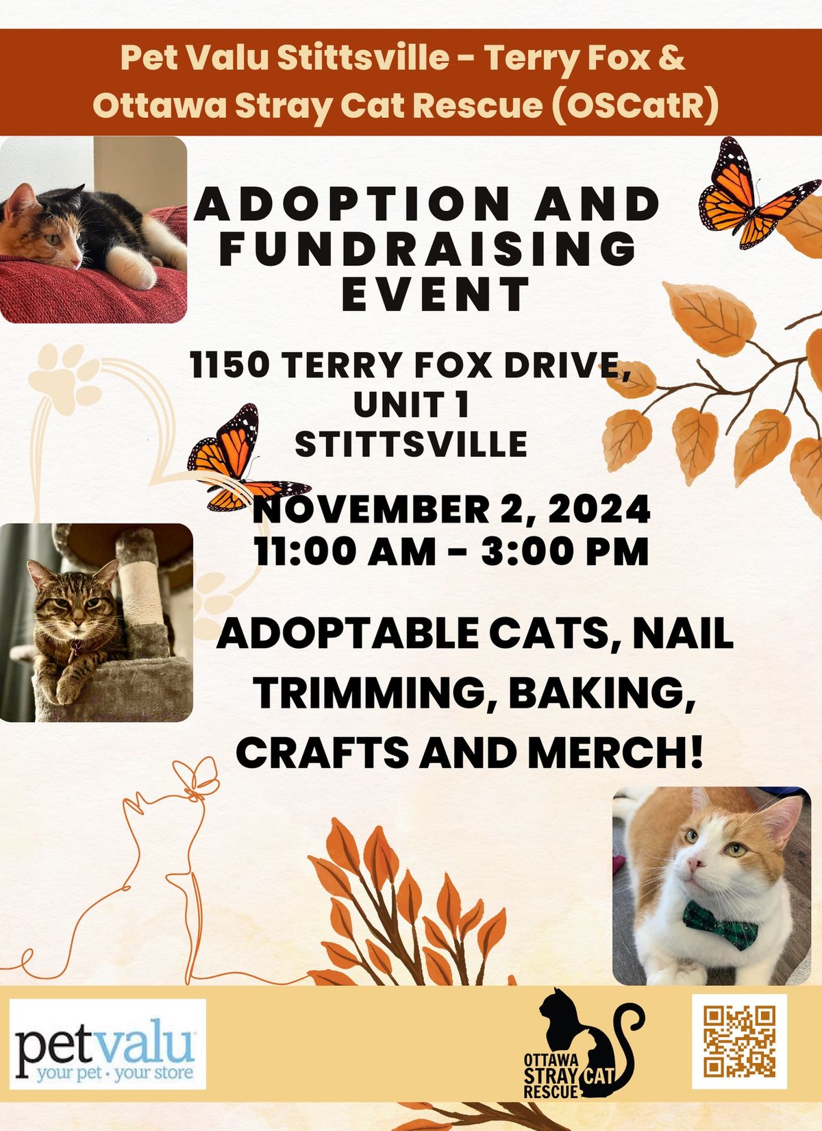 Adoption & Fundraising Event - Pet Valu Stittsville