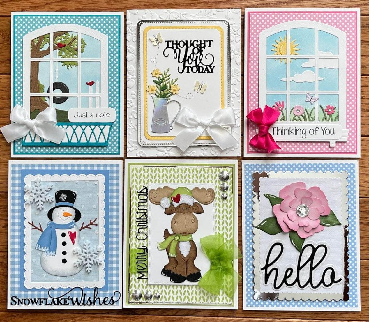 Nikki's July in person Card Class at Scrapmania