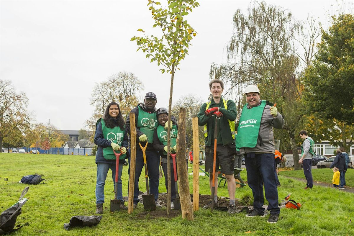 Community Tree Planting Day at Manorway Green Park