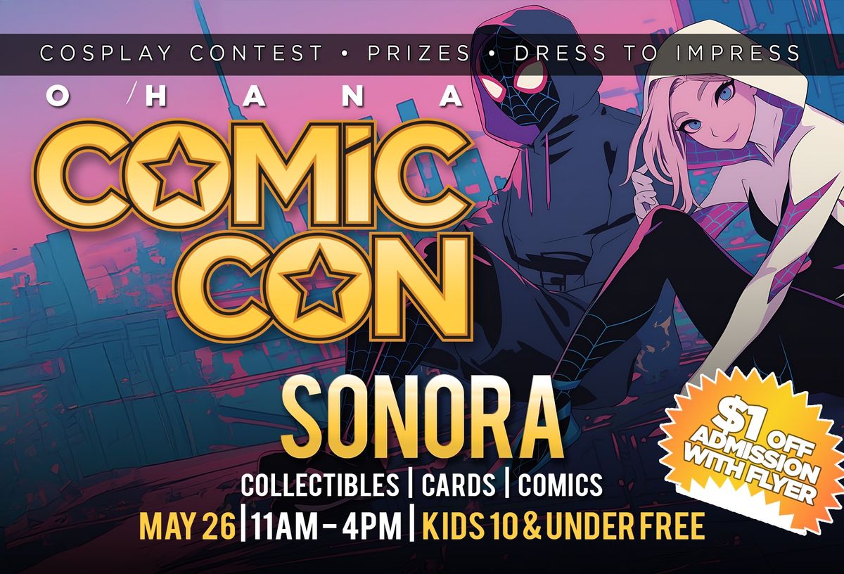 Sonora Toy-Anime-Comic Con