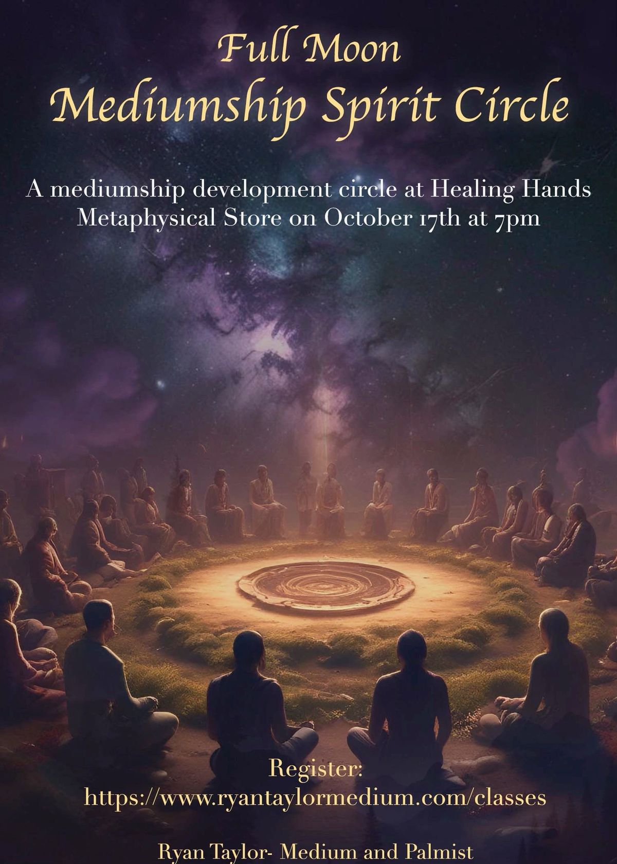 October Mediumship Spirit Circle 