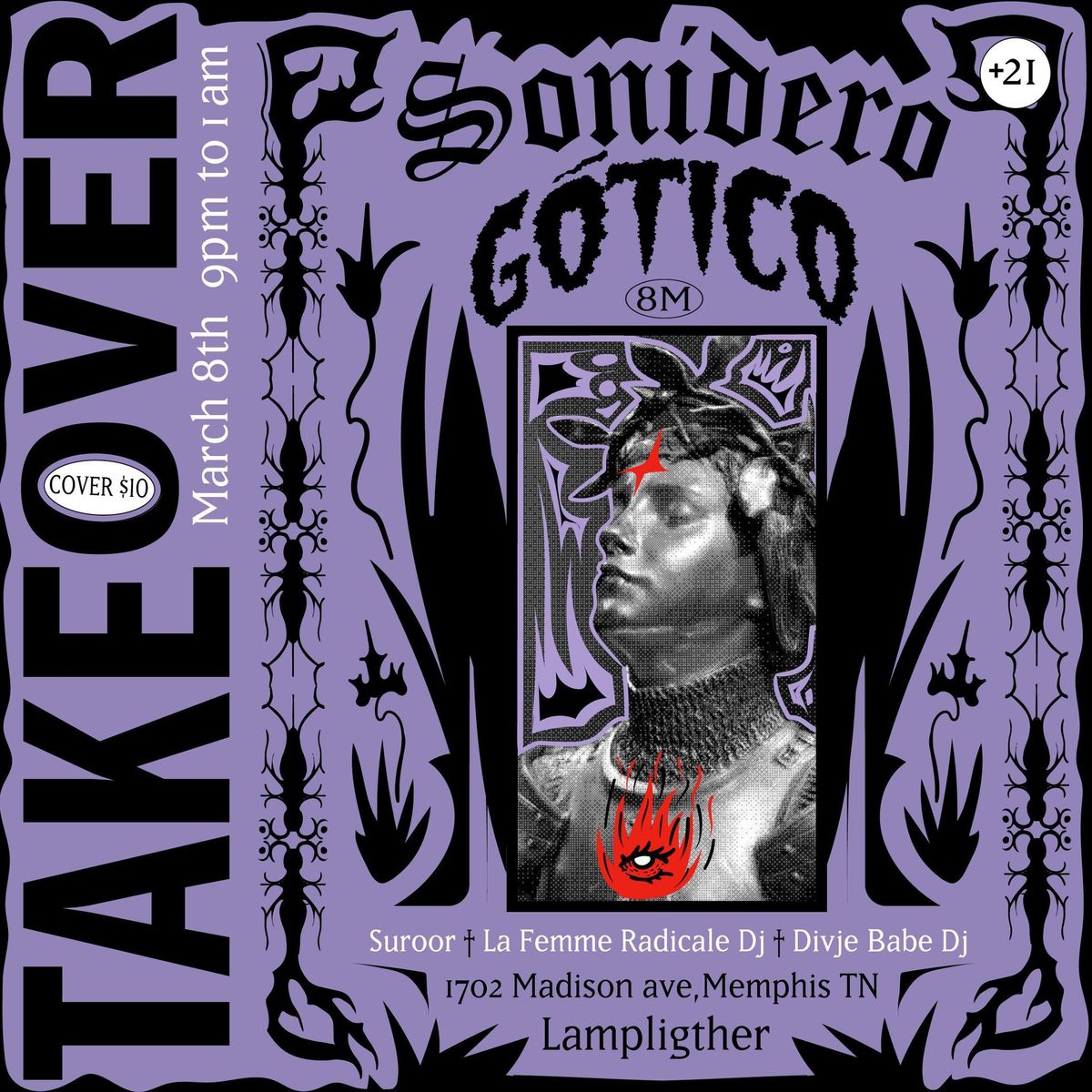 Sonidero G\u00f3tico Takeover 8M 