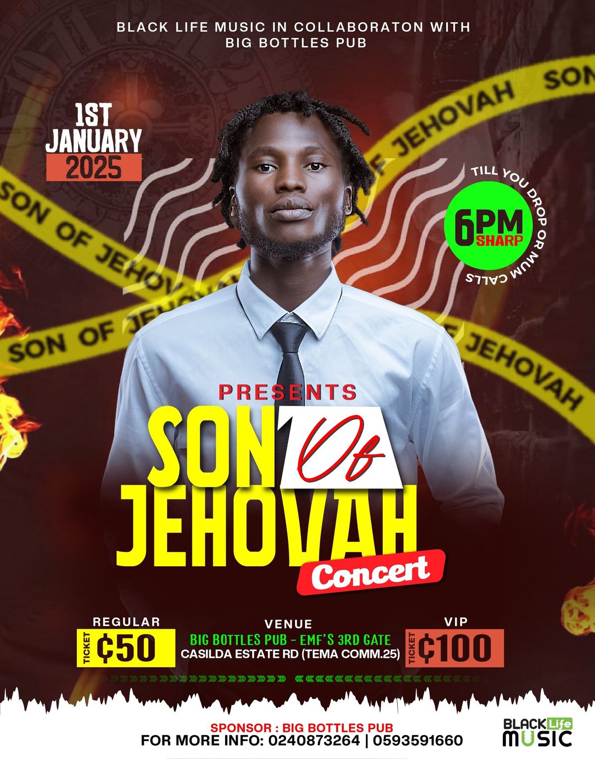 SON OF JEHOVAH CONCERT 