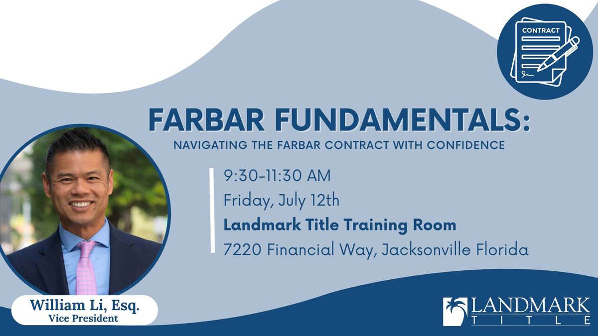 FARBAR Fundamentals: Navigating the FARBAR Contract With Confidence