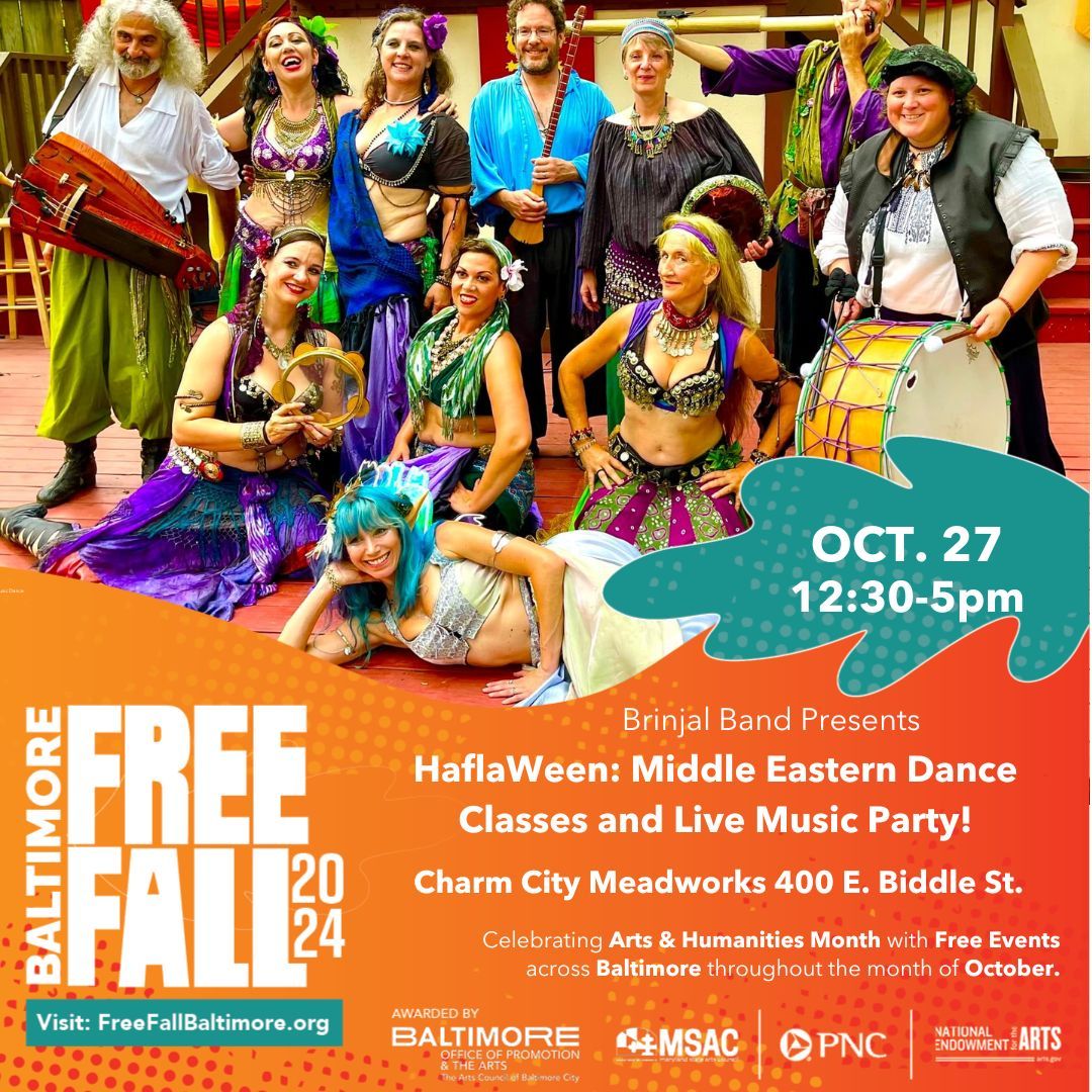 HAFLAWEEN! Middle Eastern Dance Classes and Live Music Party!