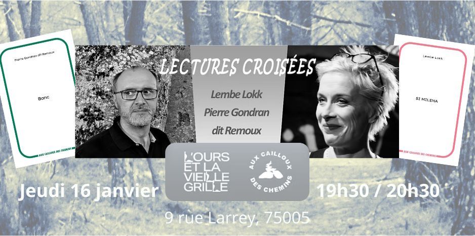 Lectures crois\u00e9es Lembe Lokk \/ Pierre Gondran dit Remoux