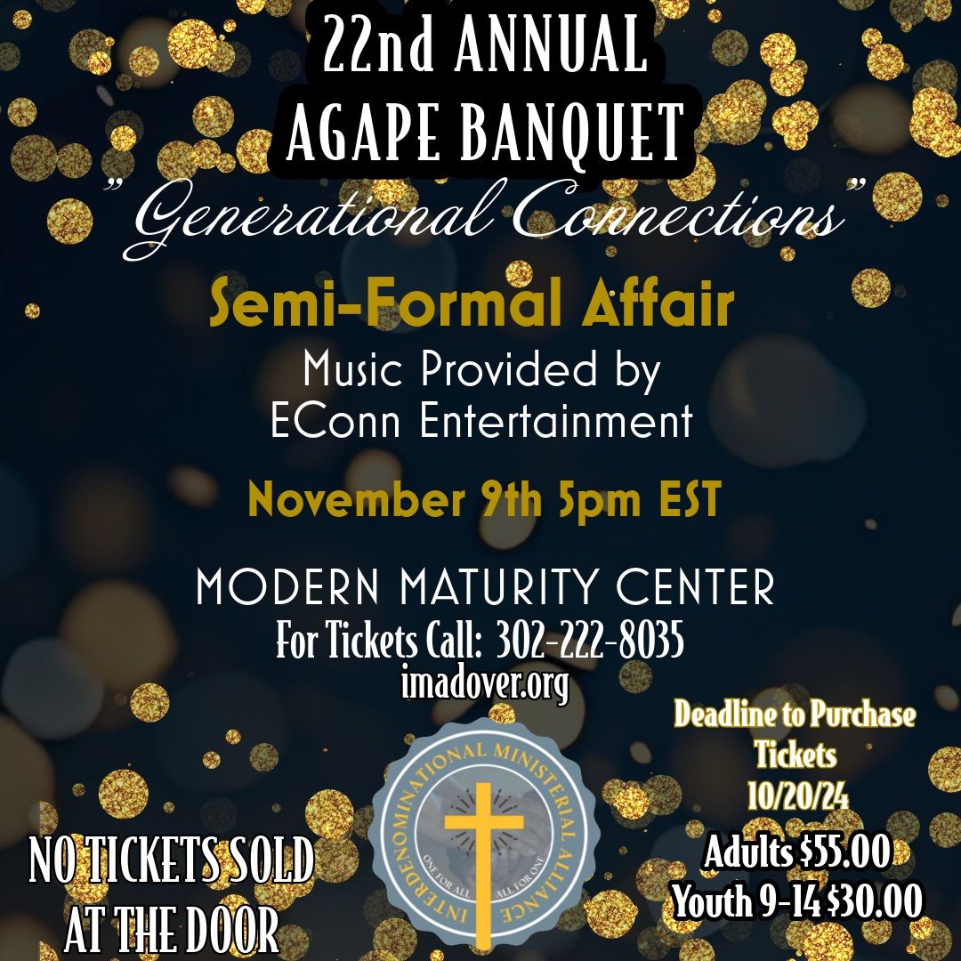 22nd Annual AGAPE Banquet 