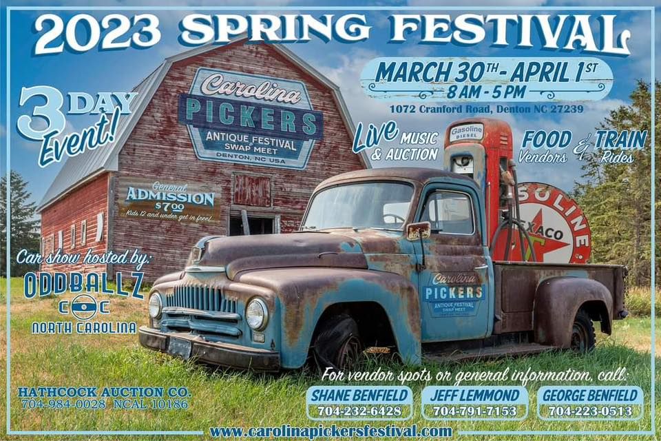 2023 Spring Carolina Pickers Antique Festival