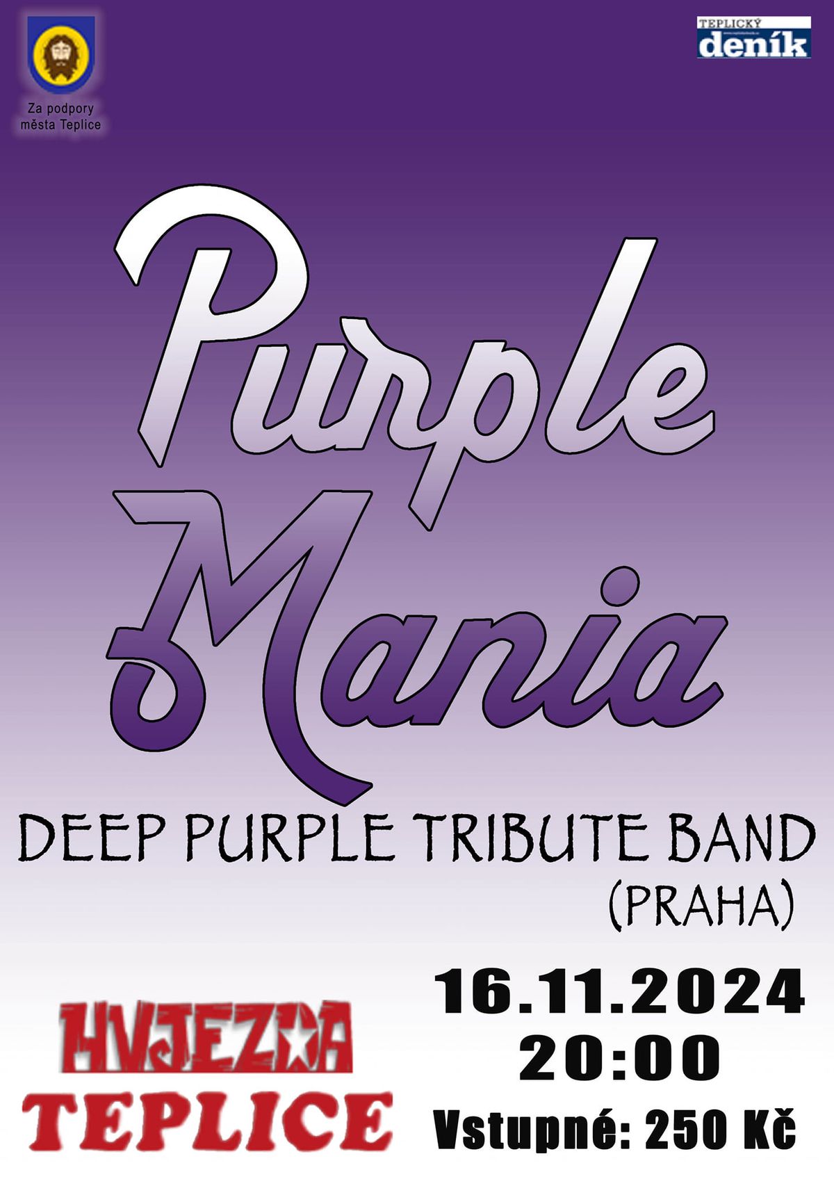 PurpleMania poprv\u00e9 na Hvjezd\u011b!