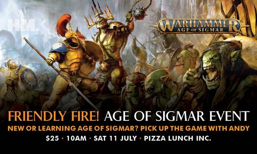 Age of Sigmar: Friendly Fire at Hobby Master
